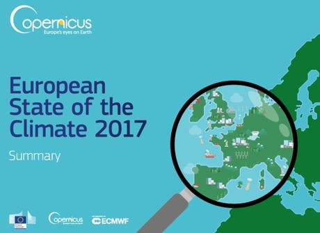 Copernicus: Estado del Clima en Europa 2017 (Sumario)