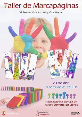 Día Mundial del Libro: taller de marcapáginas y dominó de libros Día Mundial del Libro: taller de marcapáginas y dominó de libros