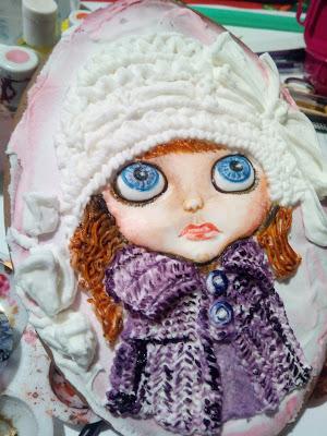 GALLETA MUÑECA CON GORRO