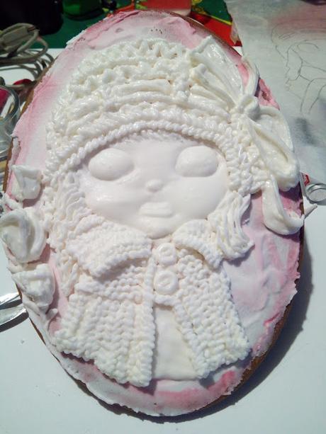 GALLETA MUÑECA CON GORRO