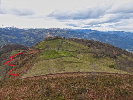 Picón de la Mota desde Levinco