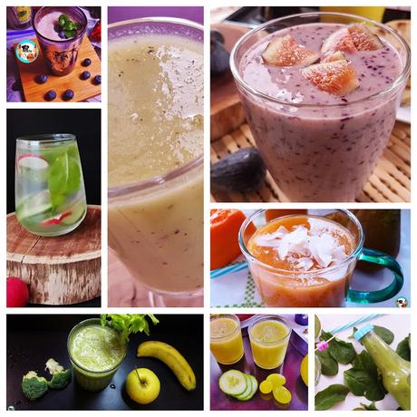 Smoothie de coco, plátano y papaya Smoothie de coco, plátano y papaya