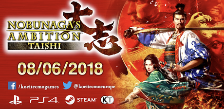 Koei Tecmo anuncia el estreno en Occidente de Nobunaga’s Ambition: Taishi