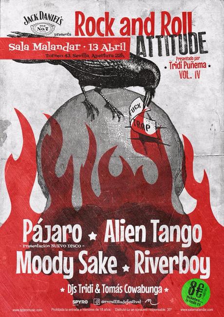 Rock and Roll Attitude este viernes en Malandar