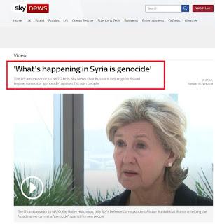 La embajadora USA ante la OTAN pide atacar a Siria