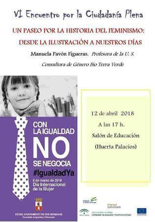 VI Encuentro por la ciudadanía plena: Un Paseo por la Historia del Feminismo