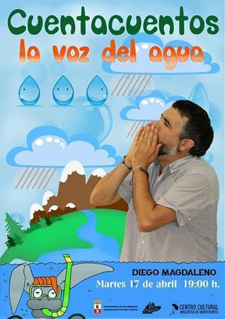 Cuentacuentos en familia: ‘La voz del agua’ – Diego Magdaleno