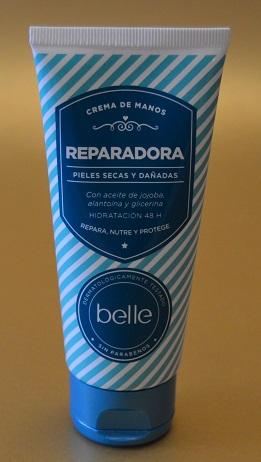 Las manos siempre perfectas con la Crema de Manos Reparadora de BELLE