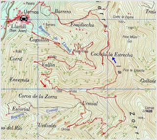 Por los praos y mayaos de L.lamas