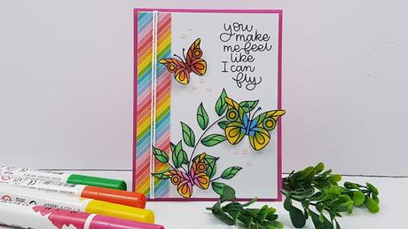 Tutorial: Targeta mágica, Card Kit Simon Says Stamp de Abril Tutorial: Targeta mágica, Card Kit Simon Says Stamp de Abril