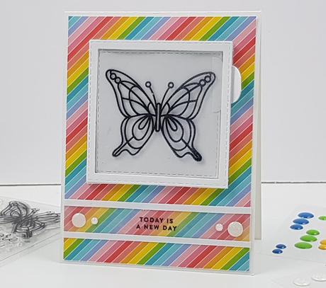 Tutorial: Targeta mágica, Card Kit Simon Says Stamp de Abril Tutorial: Targeta mágica, Card Kit Simon Says Stamp de Abril