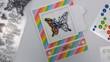 Tutorial: Targeta mágica, Card Kit Simon Says Stamp de Abril Tutorial: Targeta mágica, Card Kit Simon Says Stamp de Abril