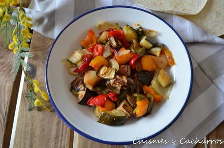 Mix de verduras asadas