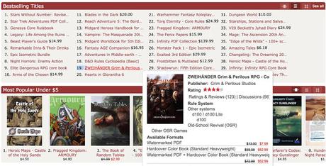 Zweihänder RPG otra vez más de rebajas! Zweihänder RPG otra vez más de rebajas!