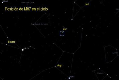 La espectacular galaxia elíptica M87