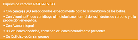 Papillas de cereales Naturnes Bio Nestle