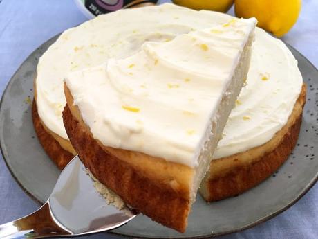 tartas fáciles tarta de queso tarta con limón recetas delikatissen postres italianos postres con limón Lemon ricotta cake bizcocho de queso 