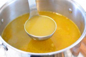 Receta de cocina: Rissoto de salmón, calabaza y camemembert.