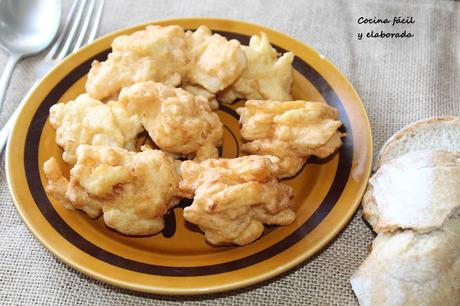 PATANISCAS DE  BACALAO, RECETA PORTUGUESA