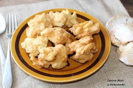 PATANISCAS DE  BACALAO, RECETA PORTUGUESA