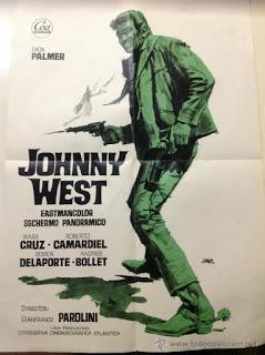 JOHNNY WEST (Johnny West il Mancino) (Italia, Francia, España; 1965) Spaguetti Western