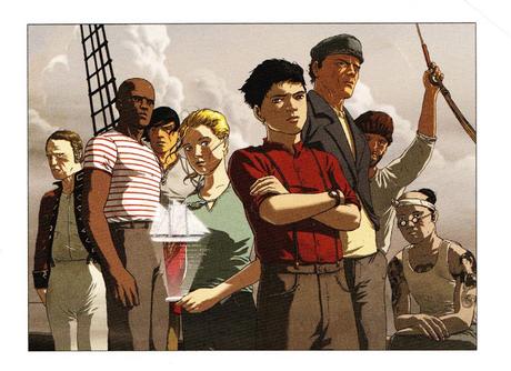 LAS AVENTURAS DE JOHN BLAKE: ¡Una novela gráfica de Philip Pullman!