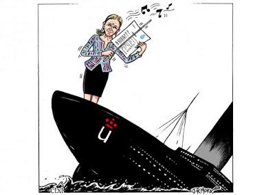 El vuelo de Cifuentes con su “mastergate” y su estrepitosa caída.