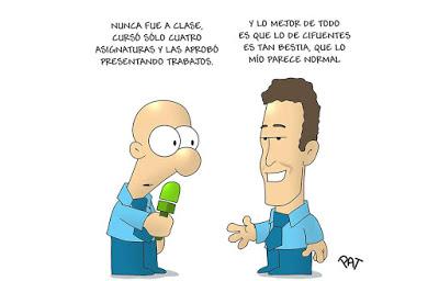 El vuelo de Cifuentes con su “mastergate” y su estrepitosa caída.