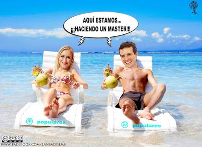 El vuelo de Cifuentes con su “mastergate” y su estrepitosa caída.