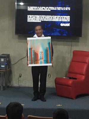 PRESENTA BIBLIOTECA PÚBLICA CENTRAL ESTATAL CONFERENCIA SOBRE GAUDÍ EN 3D