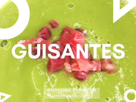 Guisantes con jamón puré operación camuflaje niños comen verdura Operación Camuflaje: Receta de Guisantes con jamón en 2 versiones o... ¿Cómo conseguir que peques y mayores coman verdura?