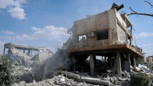 Así quedo Siria después de Los tres objetivos atacados por Washington y sus aliados 5ad2474ae9180f916b8b4567