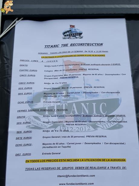 Titanic: The reconstruction (A Coruña)