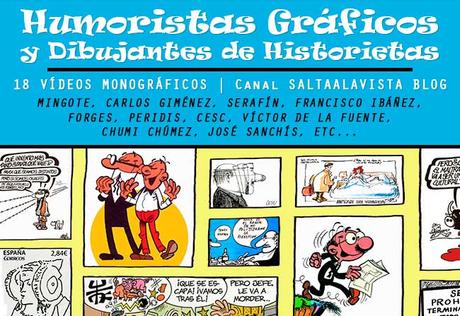 Programa TVE Humoristas Gráficos y Dibujantes de Historietas
