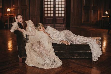 Senda es la última colección de vestidos de novia de Immaclé donde sus maravillosas mangas cobran todo el protagonismo