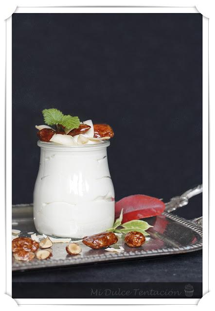 Mousse de Yogur y Coco