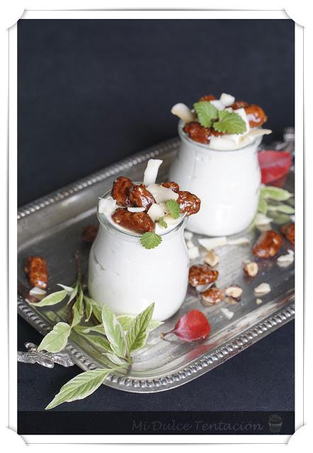 Mousse de Yogur y Coco