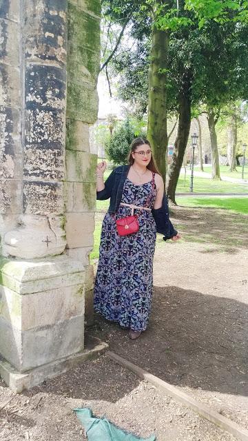 OOTD ~ Yo soy de las que sonríe ~ Maxi dress con Taille plus