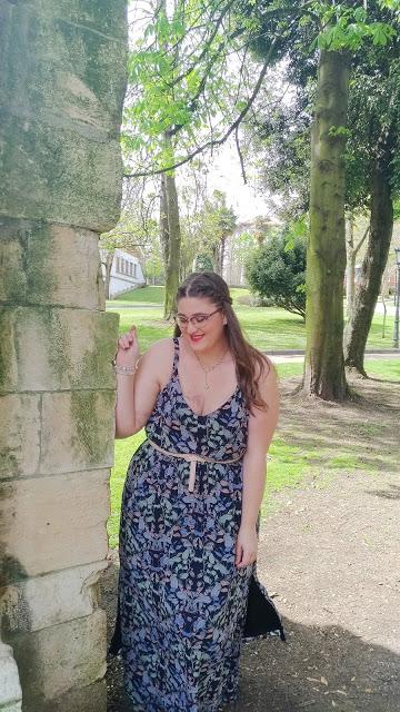 OOTD ~ Yo soy de las que sonríe ~ Maxi dress con Taille plus OOTD ~ Yo soy de las que sonríe ~ Maxi dress con Taille plus