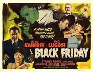 Black Friday, una excelente película protagonizada por Boris Karloff