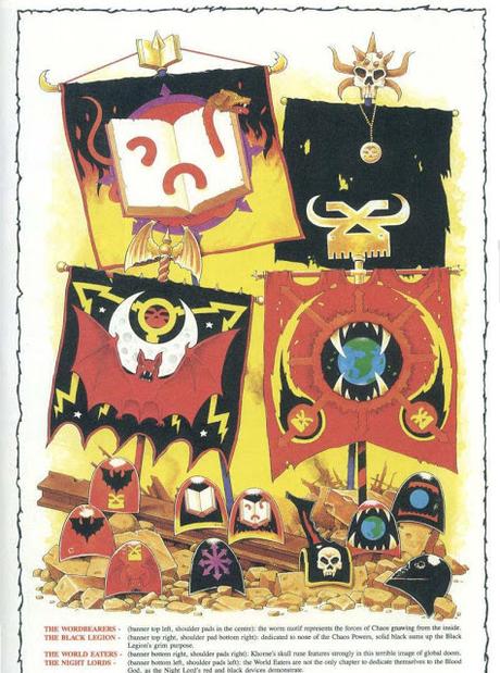 Viejos colores y lealtades en las legiones Traidoras (RT)