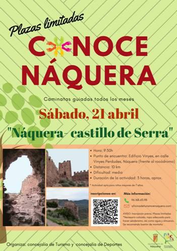 Conoce Náquera: Náquera- Castillo de Serra. Ruta de senderismo.