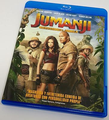 Sorteo de la edición en Bluray de Jumanji