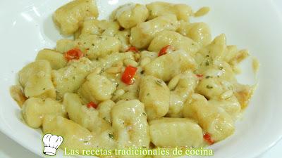 Receta de ñoquis de patata caseros