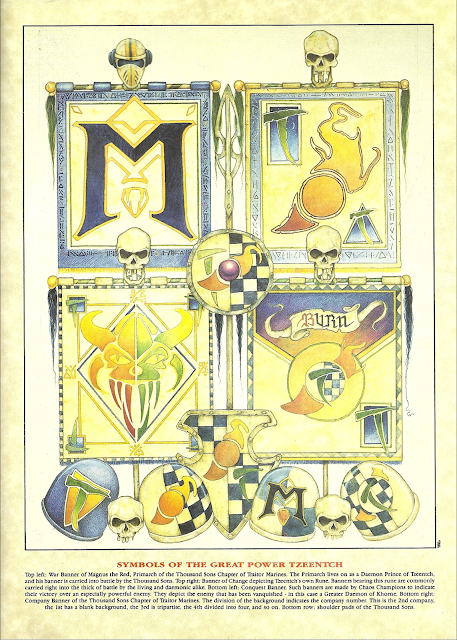 Viejos colores y lealtades en las legiones Traidoras (RT)