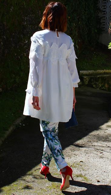 MIS LOOKS - FLORES Y BLANCO MIS LOOKS - FLORES Y BLANCO