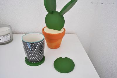 DIY Cactus posavasos