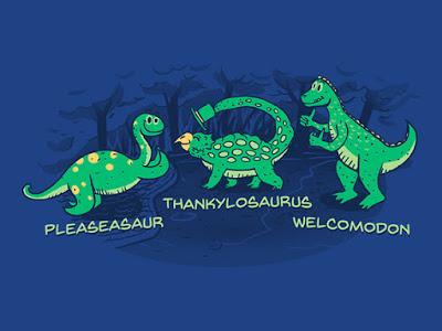 Pleaseasaur and Thank You