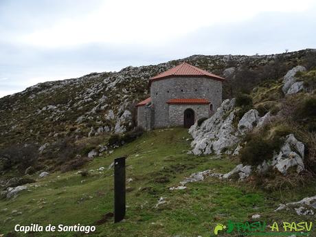 Capilla de Santiago en el Monsacro. Exterior