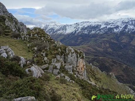 Entrando en el sedo del Monsacro